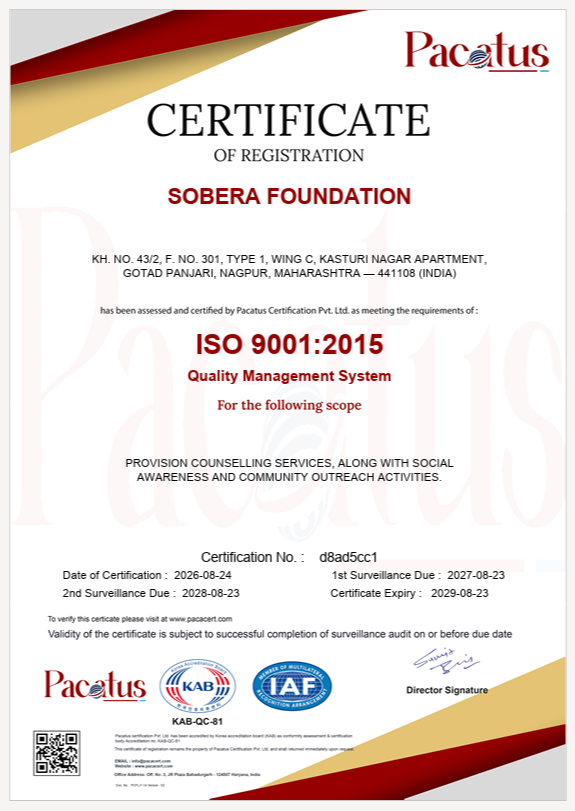 Certificate Of Registration